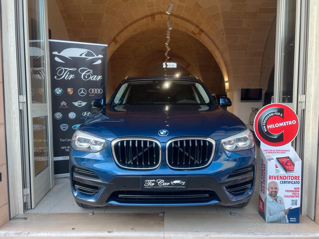 BMW X3 20D X-DRIVE X-LINE 190CV PELLE NAVI CRUISE ANNO 2020