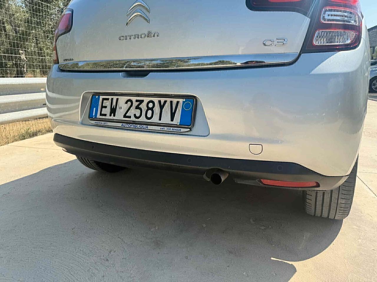 Citroen C3 1.2 benzina''Exclusive''TETTO PAN''2014