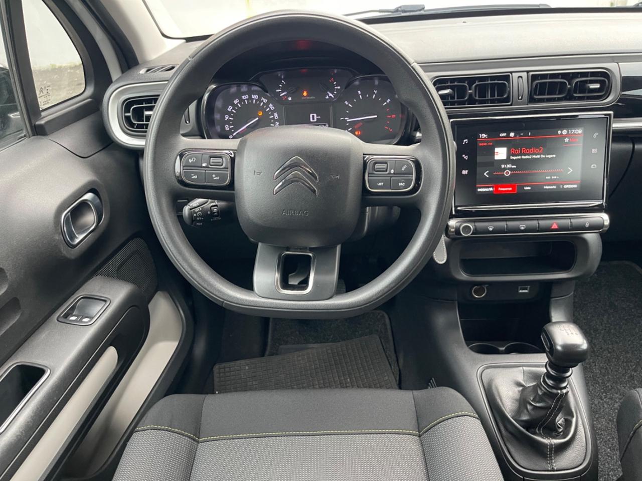 Citroen C3 BlueHDi 100 S&S Feel Pack KM CERTIFICATI!!!