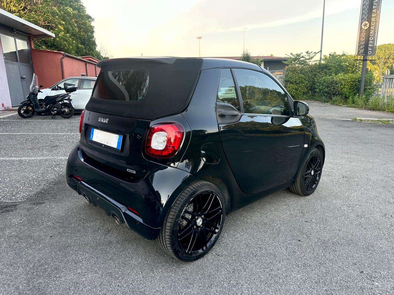 Smart ForTwo BRABUS 0.9 Turbo twinamic cabrio Xclusive BLACK NIGHT Permute Rate Garanzia