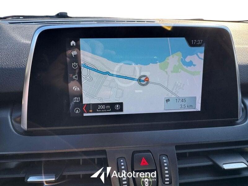 BMW Serie 2 Active Tourer 218d 150 CV Automatica NAVI LED Advantage Active Tourer