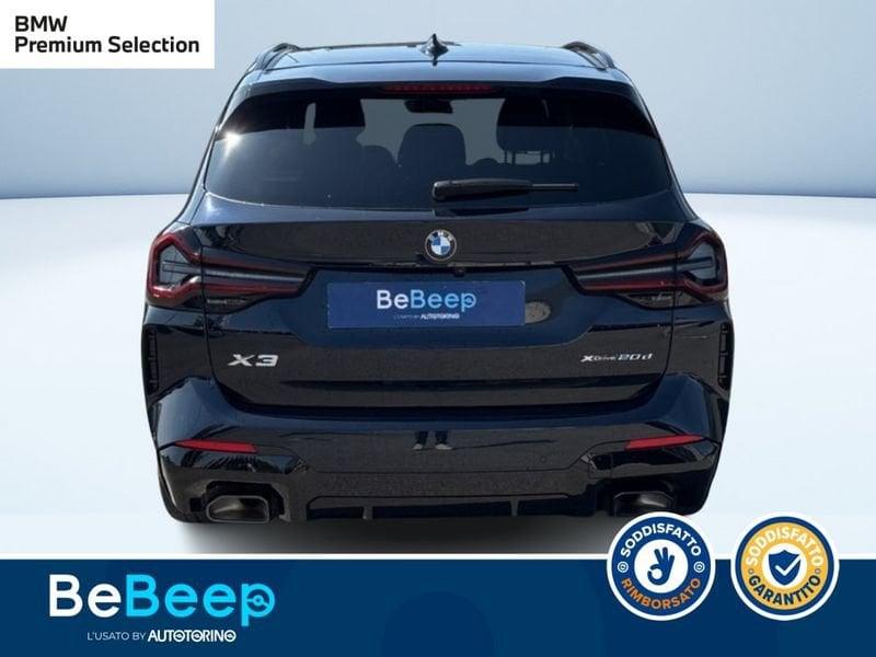 BMW X3 XDRIVE20D MHEV 48V MSPORT AUTO