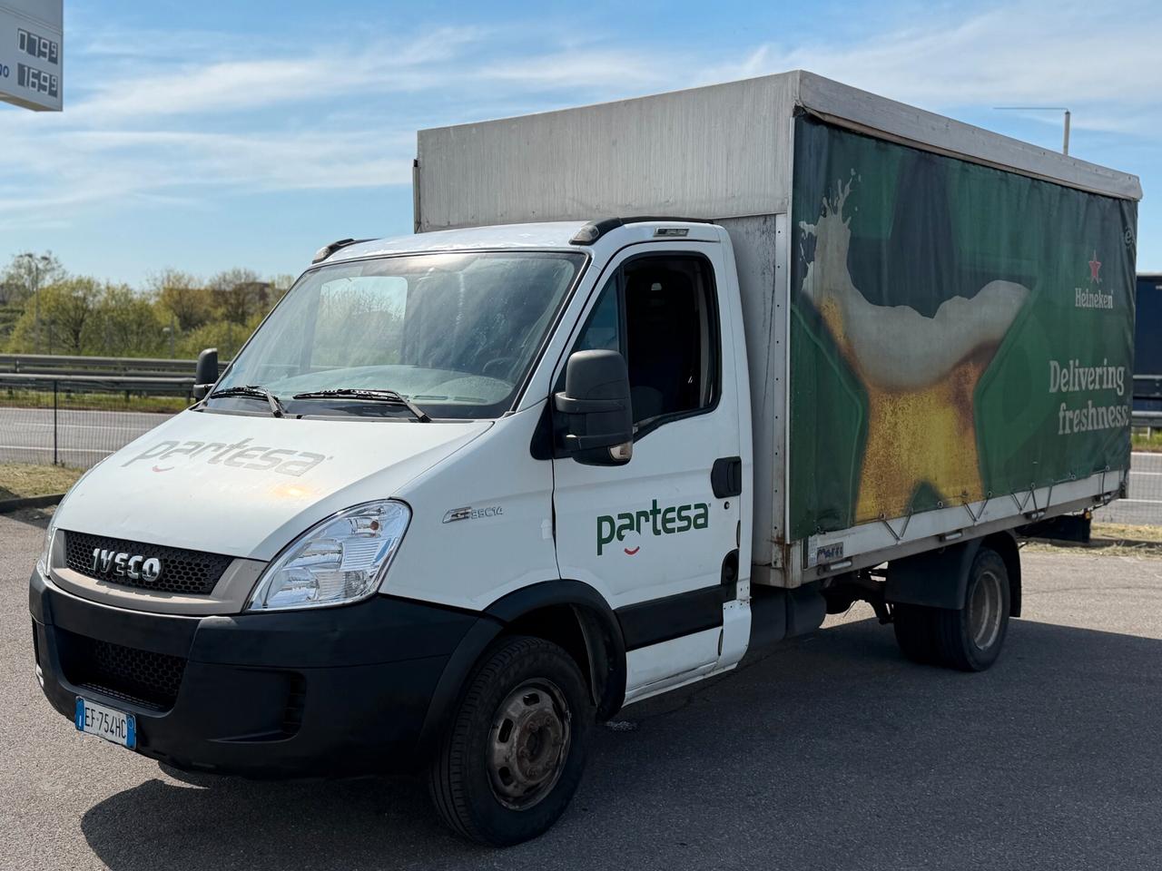Iveco Daily 35C14 3.0 HPT cassone fisso Telo da 4,30m