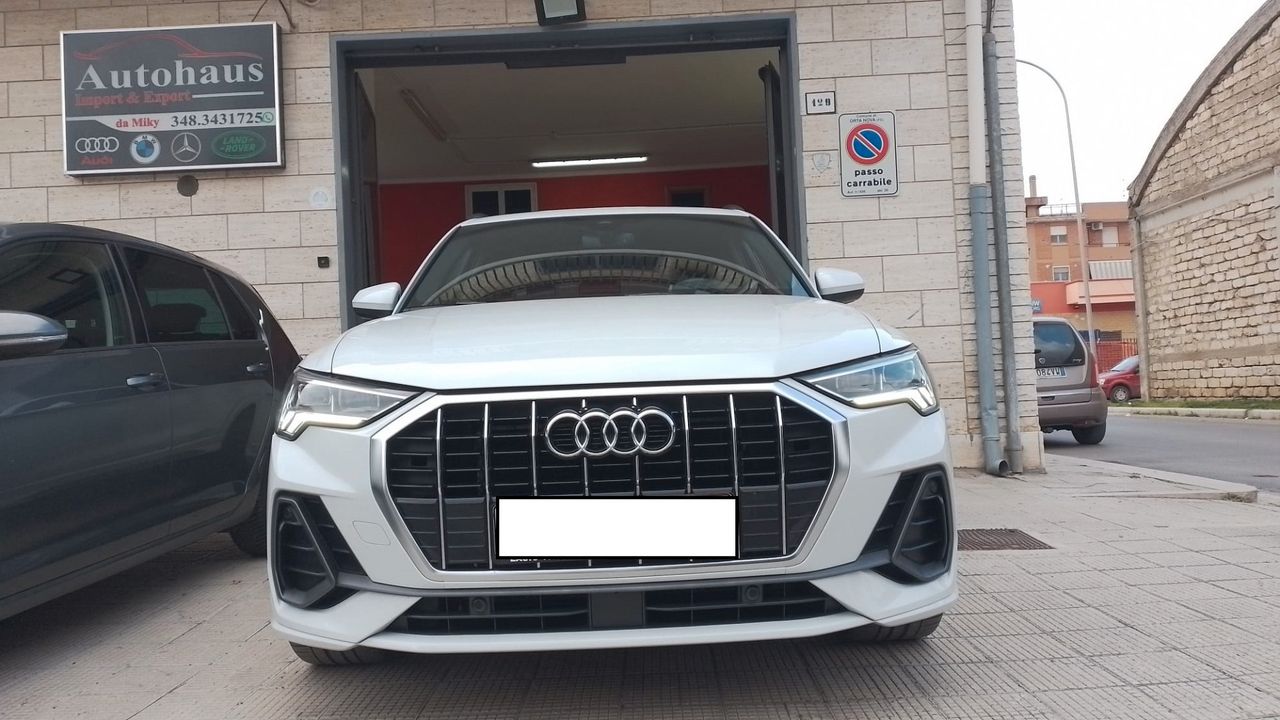 Audi Q3 35 TDI quattro S lineTETTO APRIBILE Navi B&O Automatica