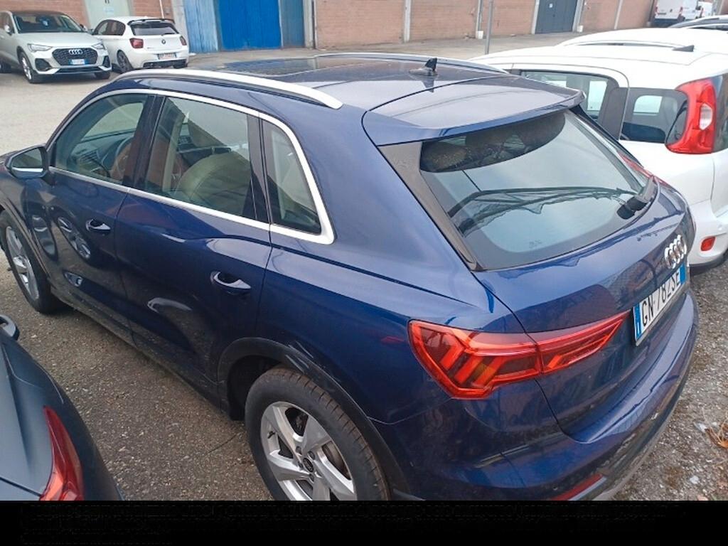 AUDI Q3 35 TDI 150CV 6M. BUSINESS ADVANCED ( FARI LED - VIRTUAL COCKPIT - TETTO PANORAMICO APR. - CRUISE - PELLE - NAVI - PDC - CERCHI 18 )