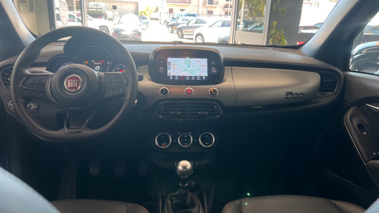 FIAT 500 X SPORT 1.3 MULTIJET NEOPATENTATI GRIGIO OPACO