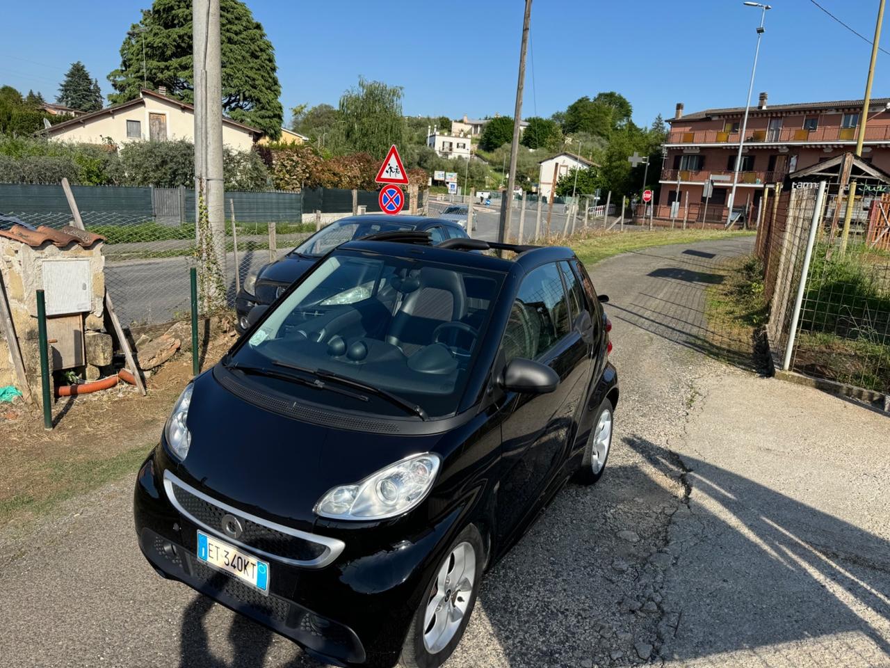 Smart ForTwo 1000 52 kW MHD cabrio passion NEOPATENTATI