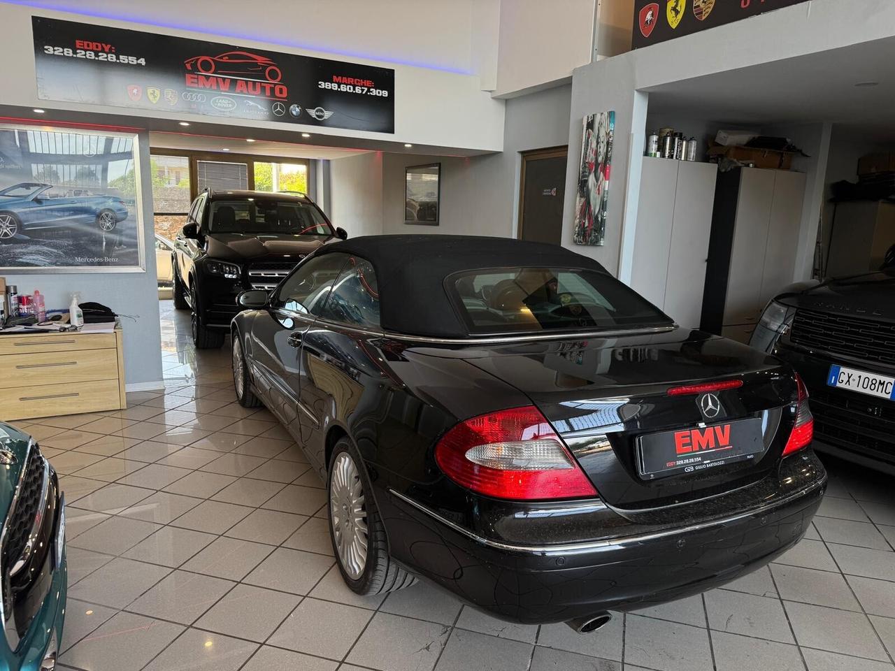 Mercedes-benz CLK 200 KOMPRESSOR TPS CAT CABRIO