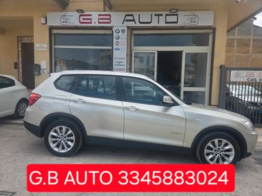 BMW X3 ANNO 2013 2.0 184 CV NAVIG LED KM CERTIFICATI