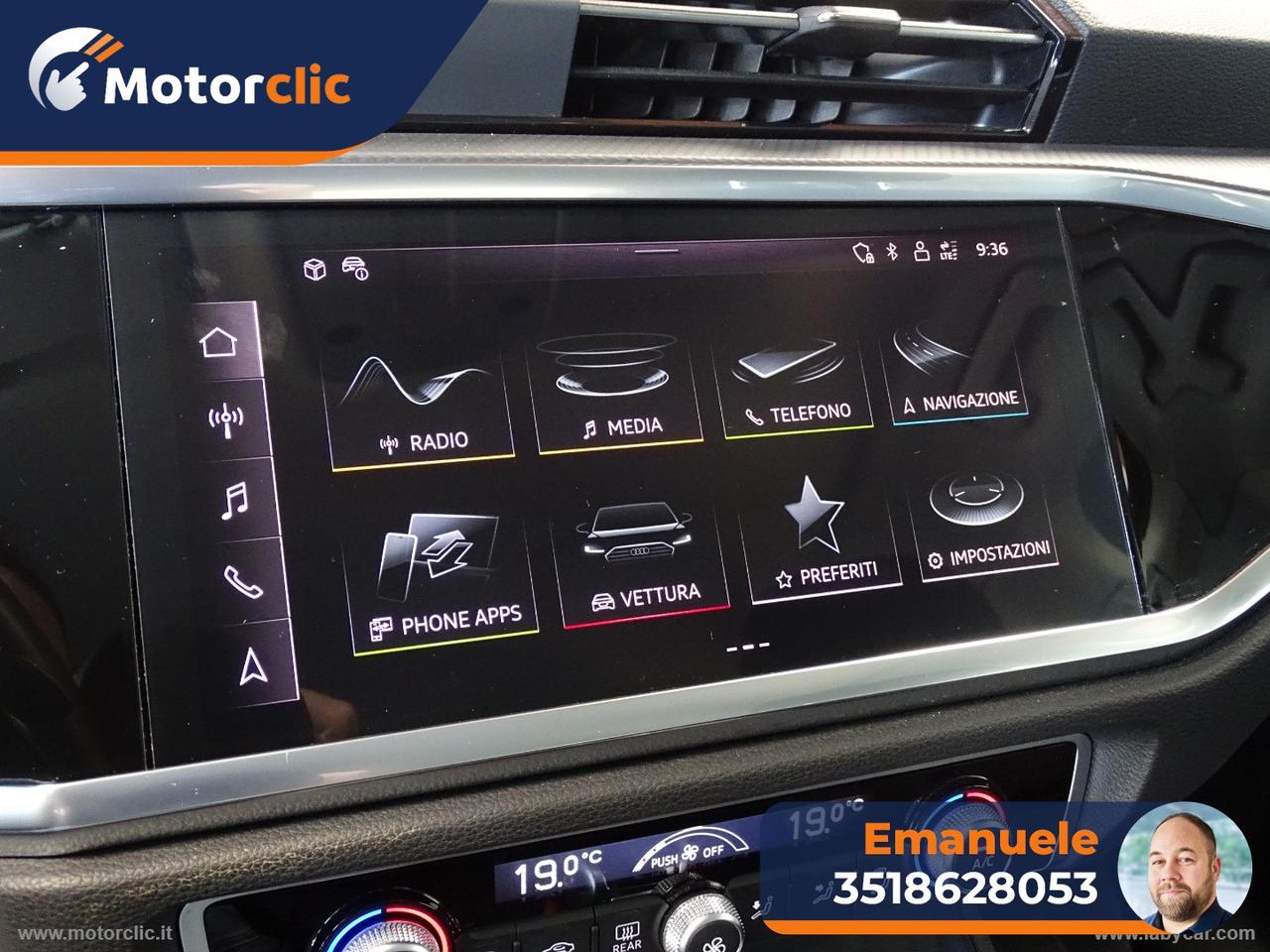 AUDI Q3 35 TDI S tronic Business Advanced 3 GARANZIA NOV2027/20KM