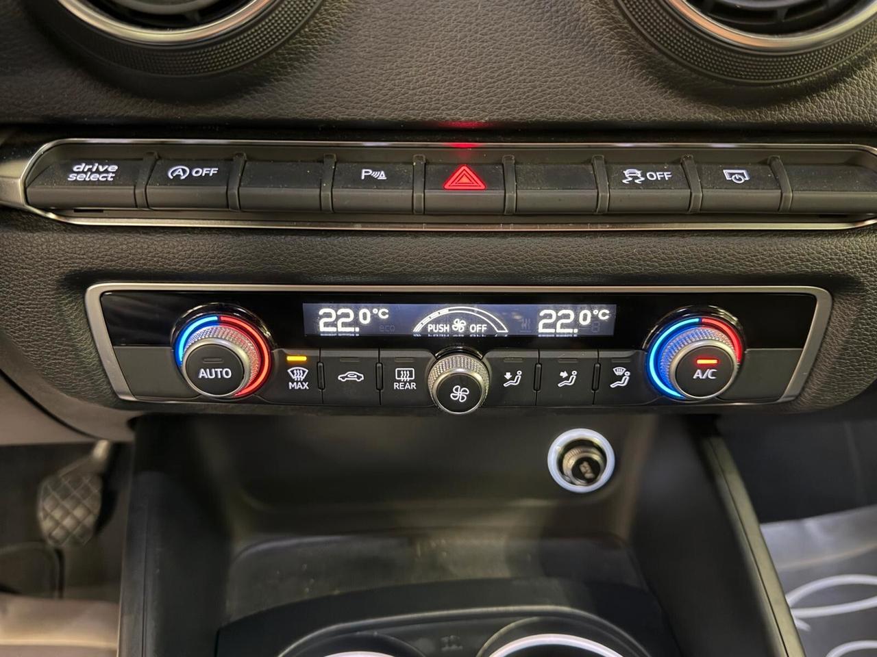 AUDI A3 SPORTBACK S-LINE 1.6 TDI 116CV NAVI CRUISE CAM ANNO 2020