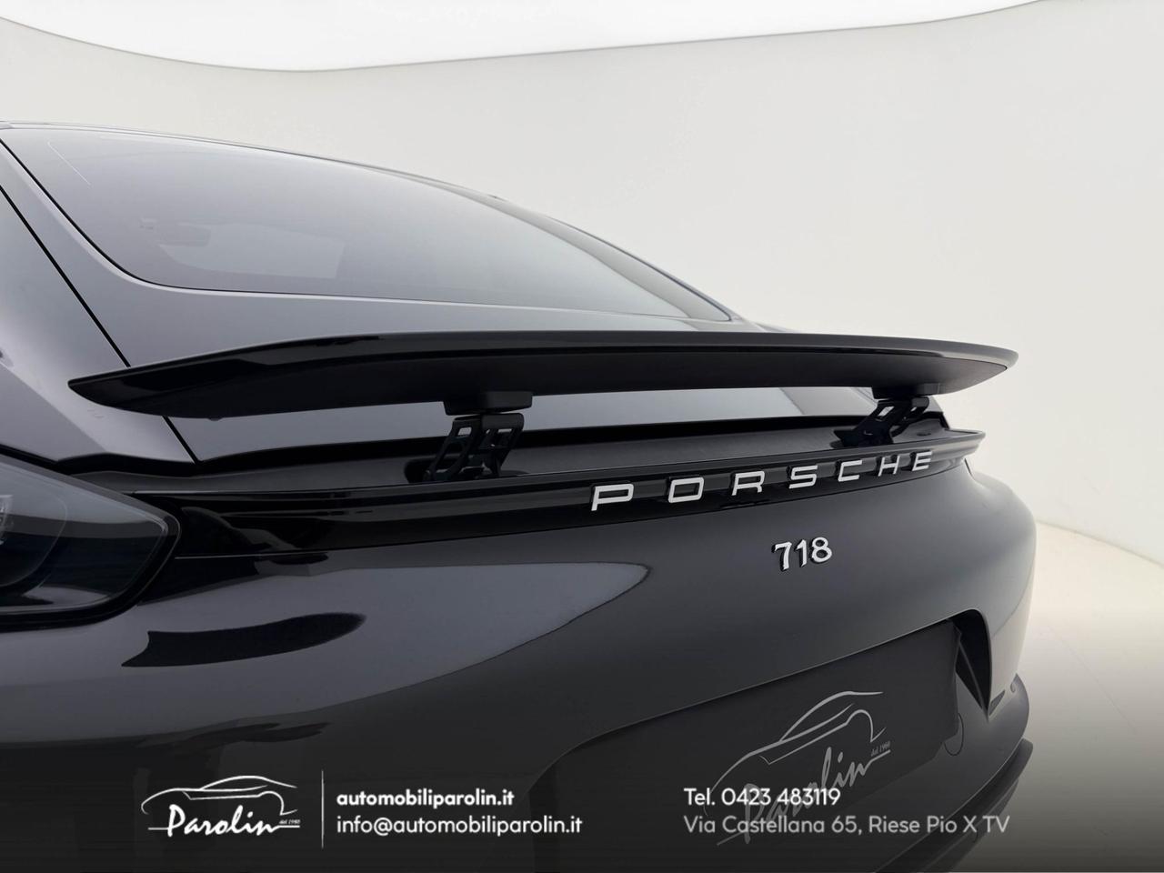 Porsche 718 Cayman 718 2.0 PDK Black pack-LED-Cerchi20-Bose-Pelle