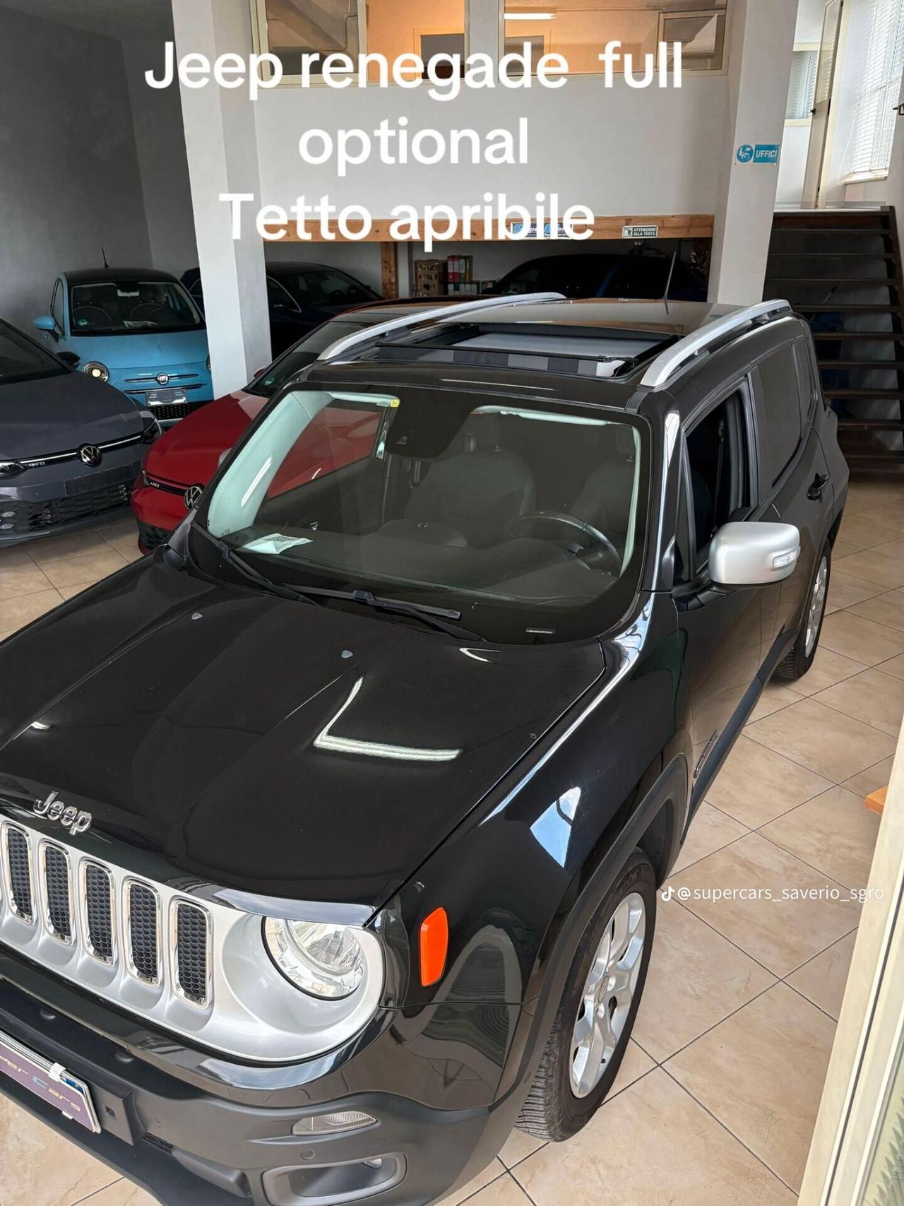 Jeep Renegade 1.6 Mjt 120 CV Limited tetto apribile