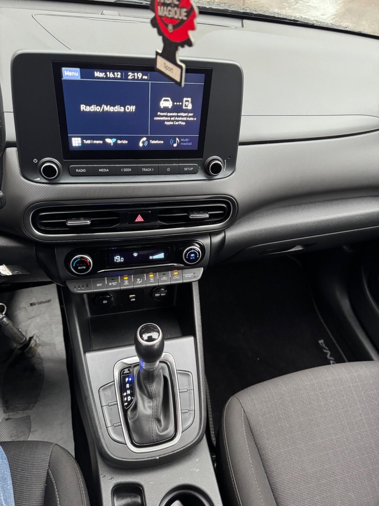 HYUNDAI KONA 1.6 HYBRID XLINE AUTOMATICO 141CV