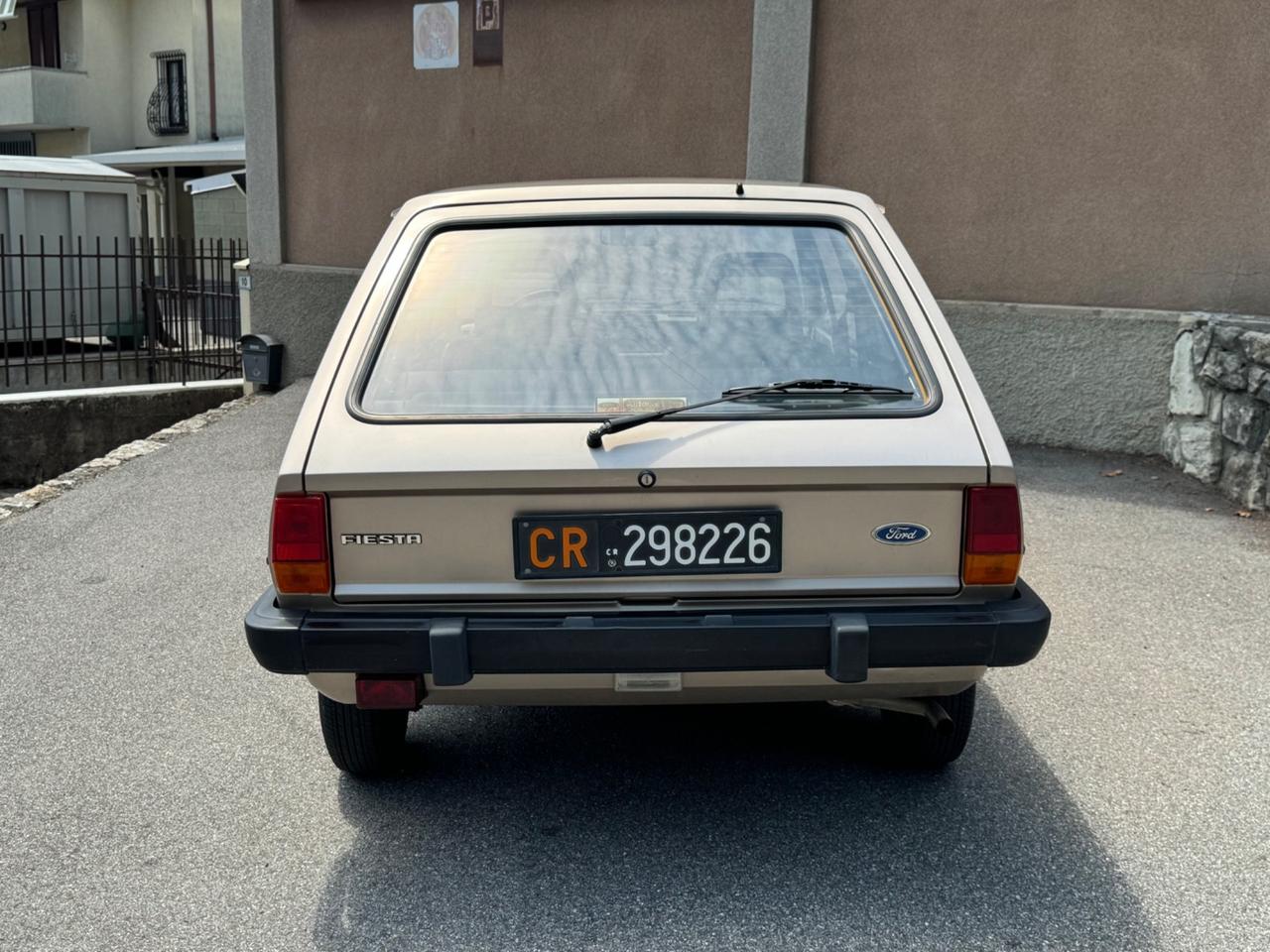 Ford Fiesta 900 Mk1 (1982) - ASI - Targhe Originali