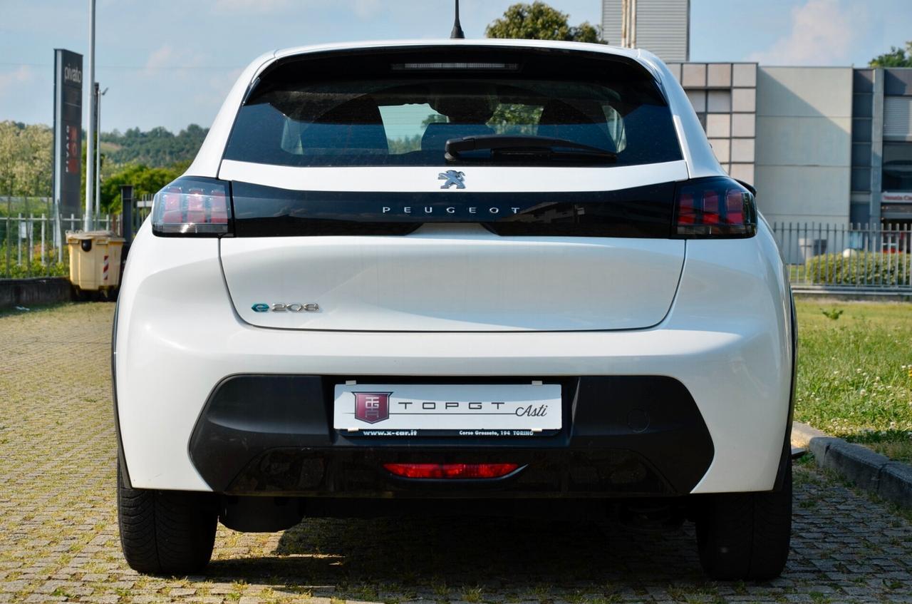 PEUGEOT E-208 ACTIVE PACK 100kW, UFF ITALIANA, TAGLIANDI PEUGEOT, APPLE ANDROID, PERMUTE