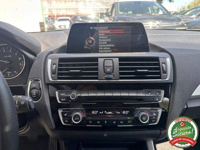 BMW 116 i 5p. Navi Led Certificata