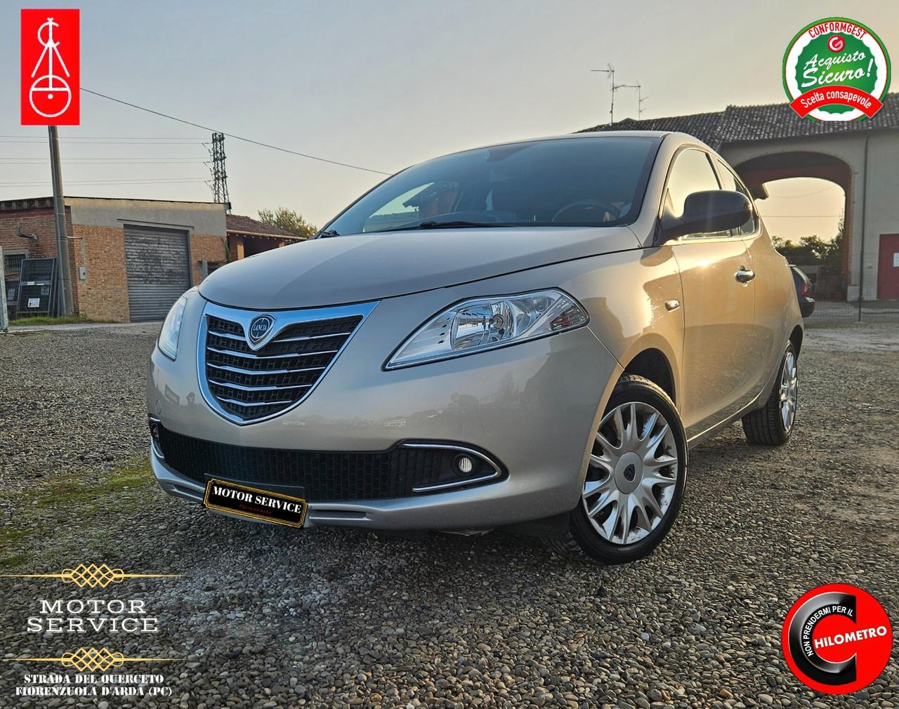 Lancia Ypsilon 1.2 69 CV 5 porte Gold DA 79€ MESE