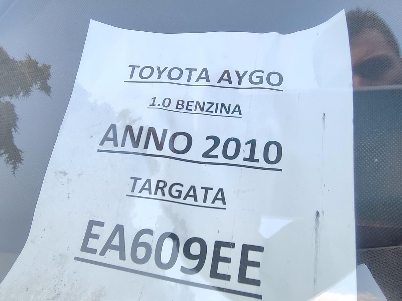 Toyota Aygo 1.0 BENZINA 5 porte