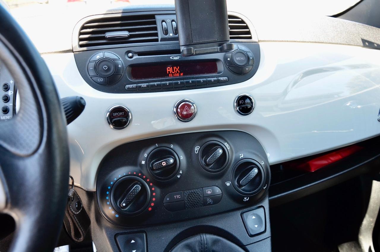 ABARTH 595 1.4 16v T-JET 140cv, EURO 6B, UFF ITALIANA, BLUETOOTH, A/C, PERMUTE