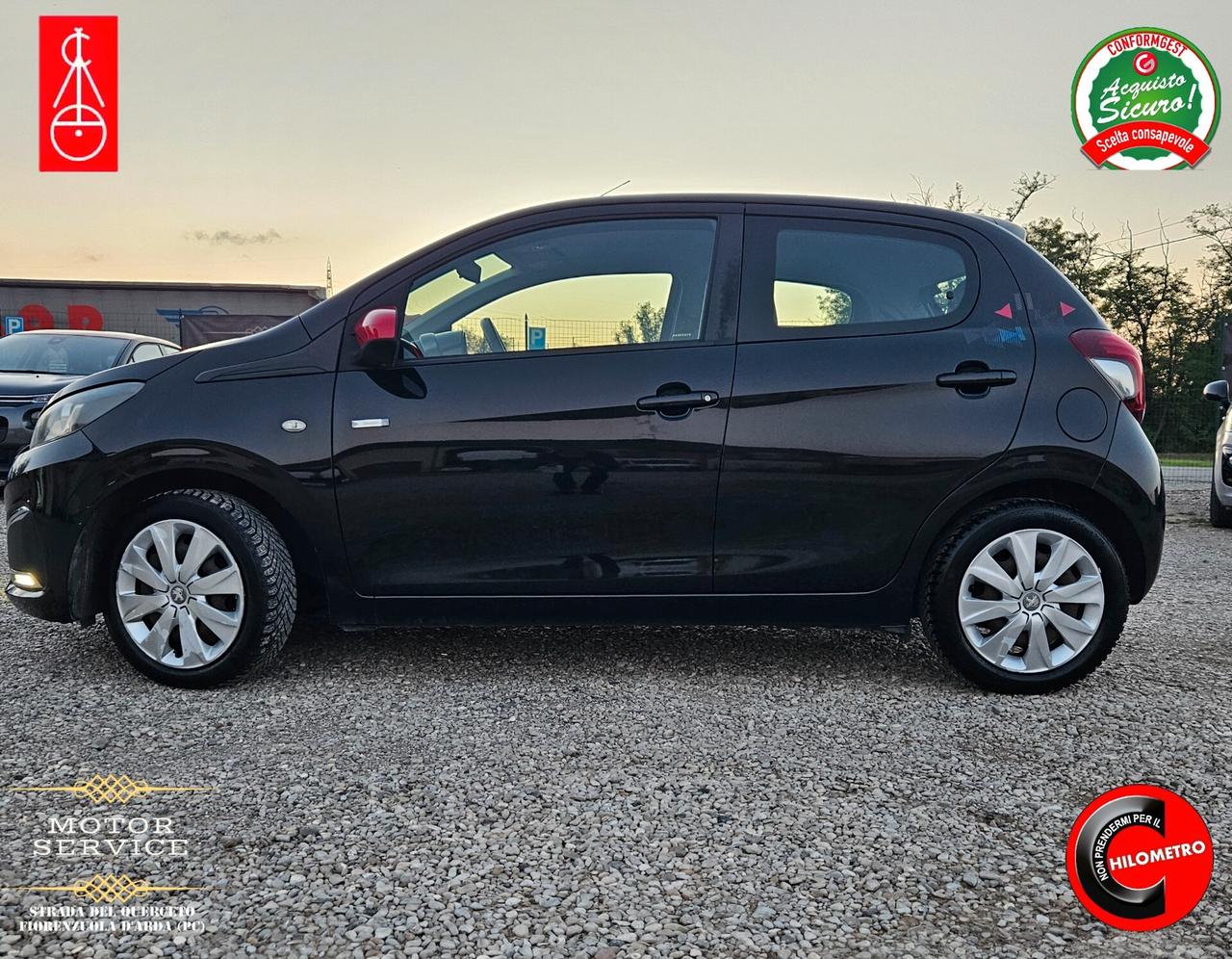 Peugeot 108 1.2 benzina 5 porte da 69€ mese