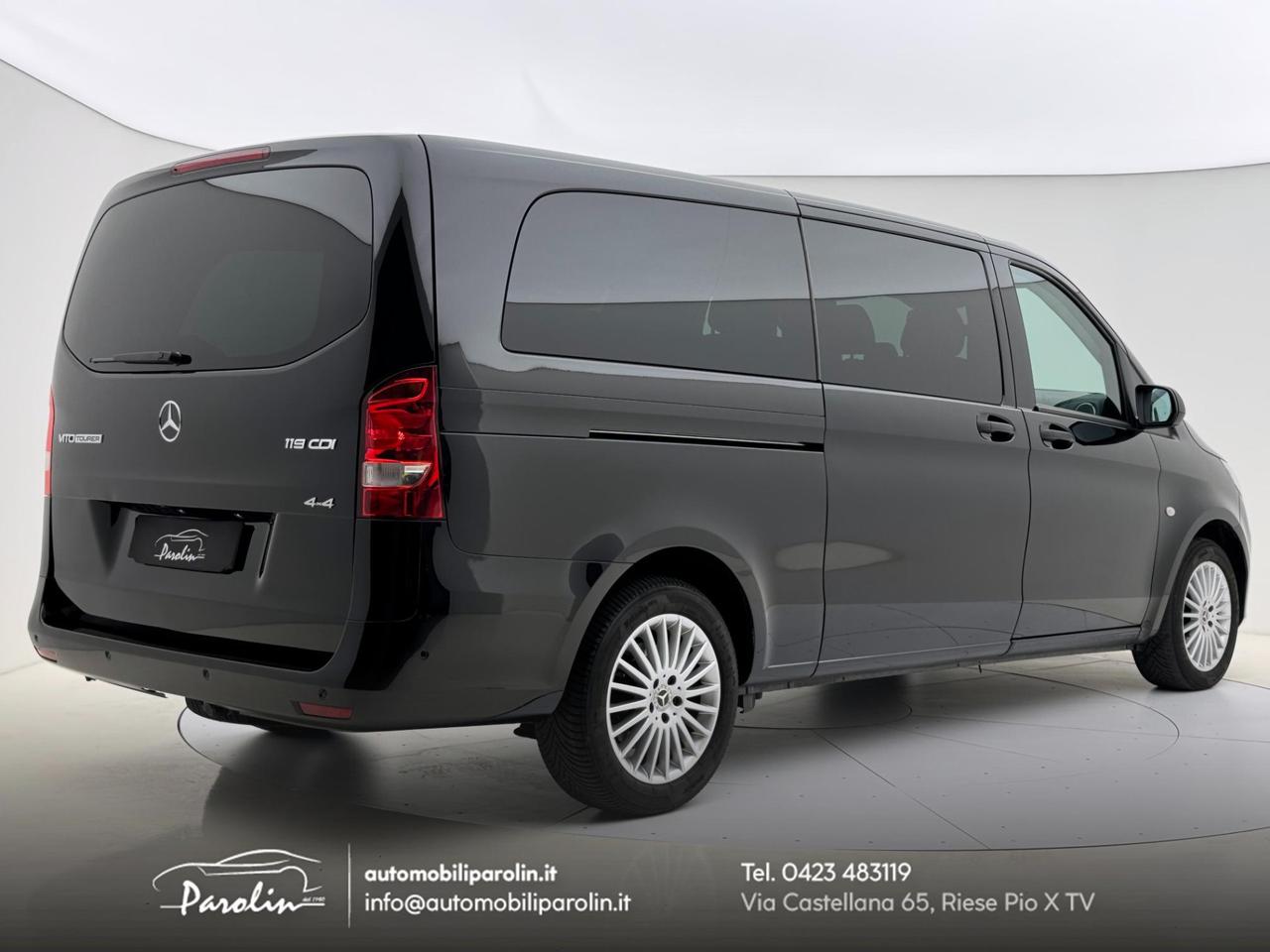 MERCEDES-BENZ Vito 2.0 119CDI 4x4 PL Extra-Long 9 posti Tourer Select +IVA