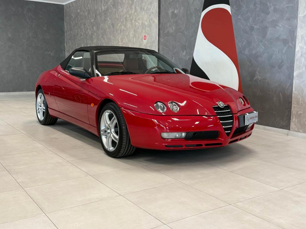 ALFA ROMEO Spider 2.0i JTS 16V cat- ROSSO ALFA - PELLE CUOIO - ASI