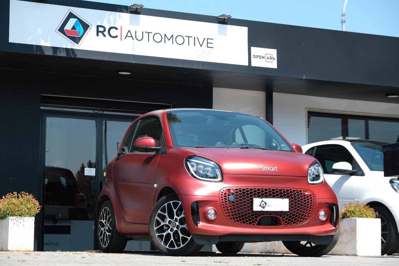 Smart ForTwo Coupe' EQ Prime Racingred IVA Esposta