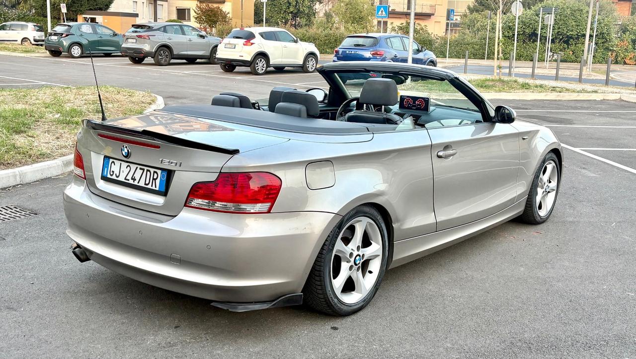 Bmw 120i 2.0 benzina Msport Cabrio Automatica