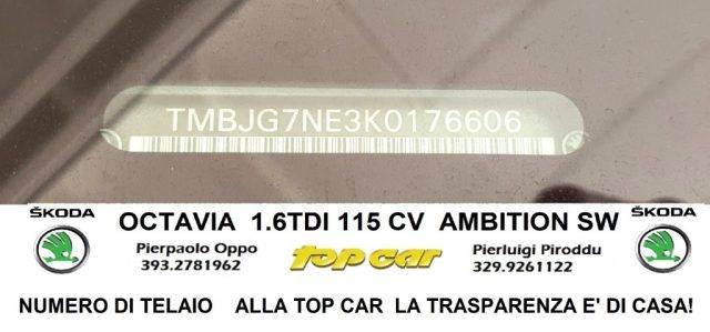 SKODA Octavia 1.6 TDI 115 CV Ambition AZIENDALE