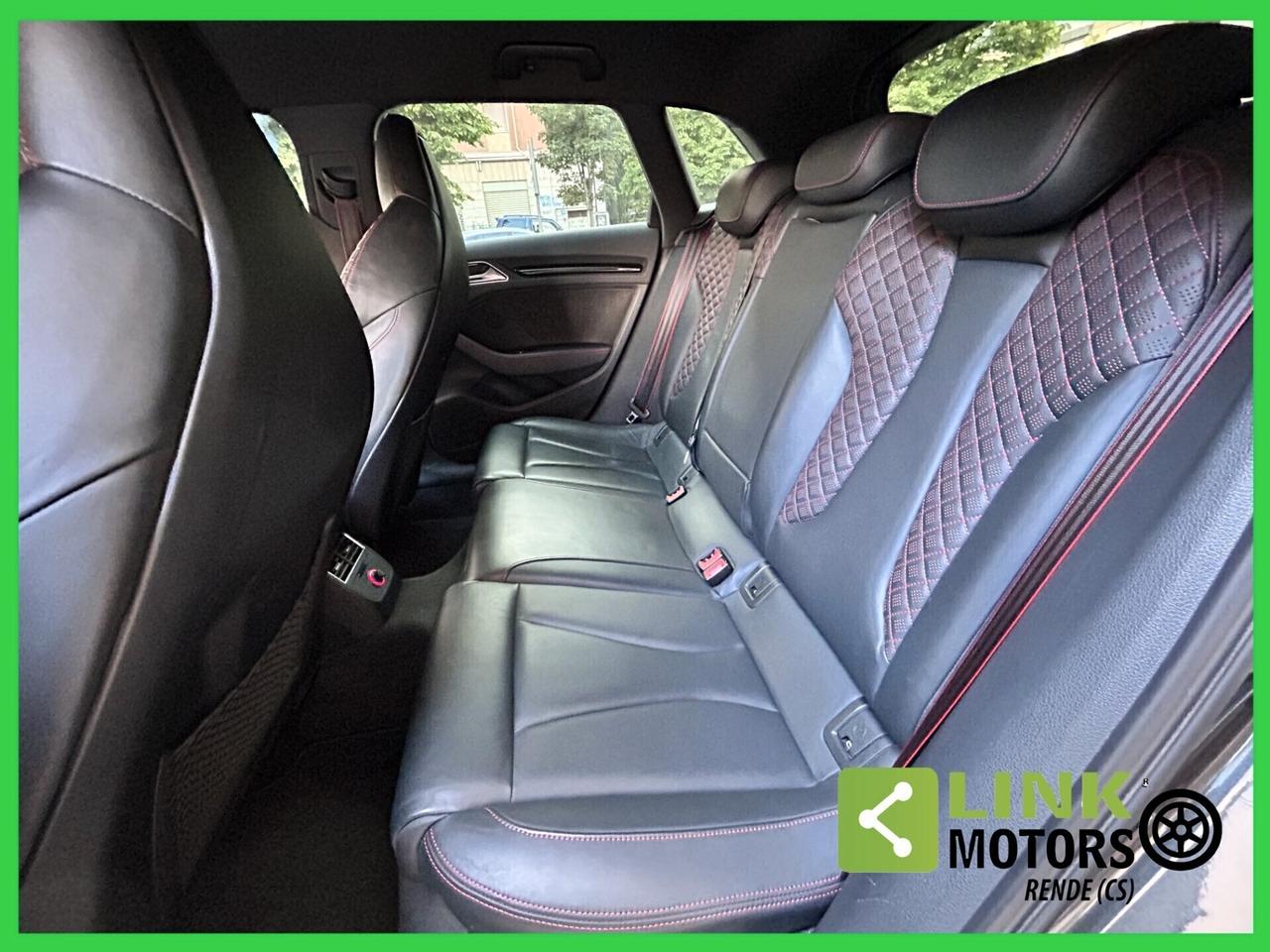 Audi RS 3 SPB 2.5 TFSI quattro 367cv S tronic S line 02/2016