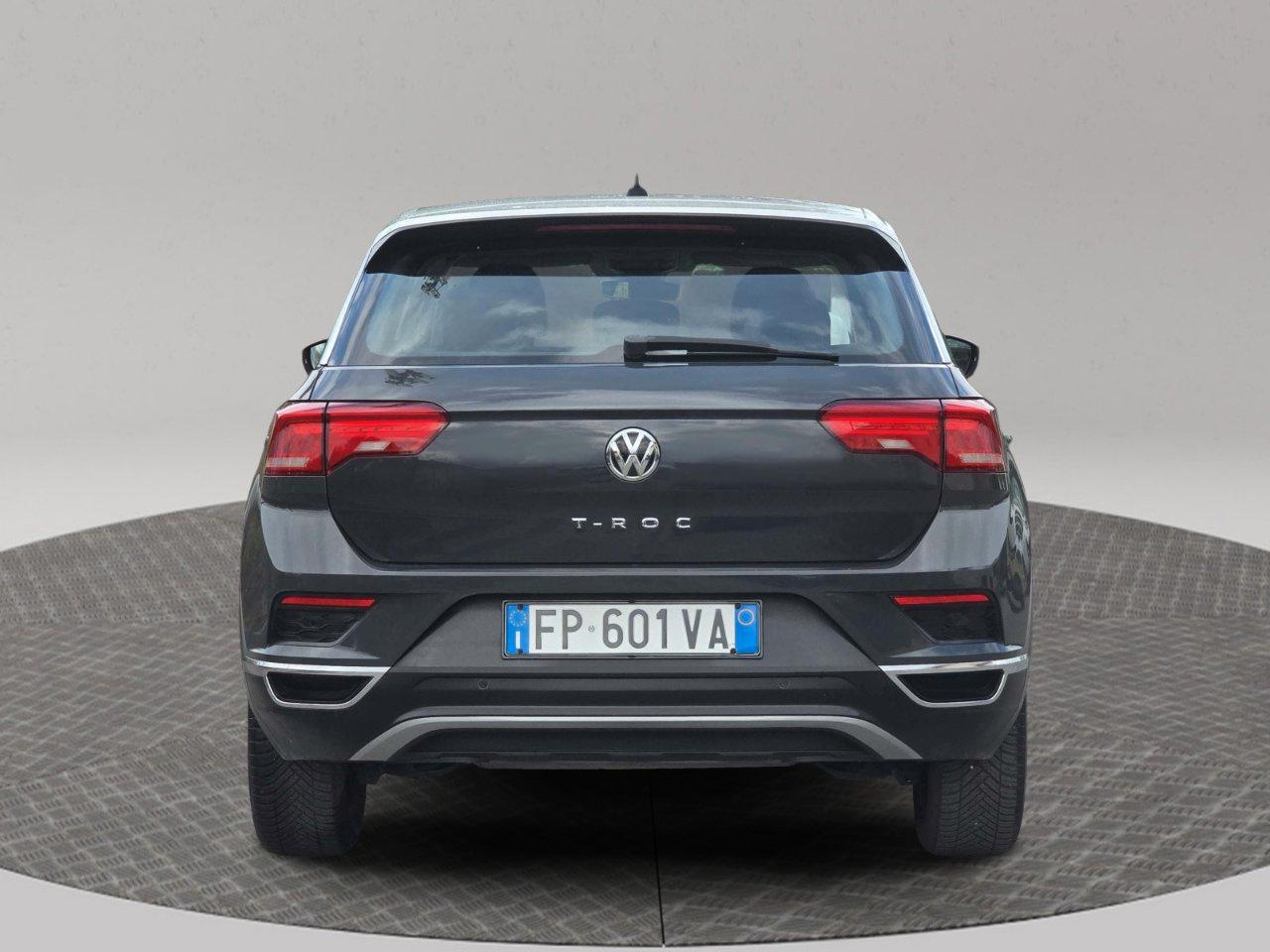 Volkswagen T-Roc 1.0 TSI STYLE 115CV EURO6B CARPLAY/ADAPTIVE CRUISE/DISTRIBUZIONE FATTA