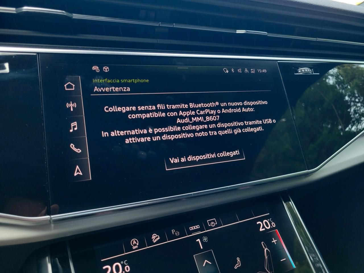 Audi Q8 Audi Q8 50 TDI QUATTRO S LINE AIR SUSPENSION MATRIX C 22"