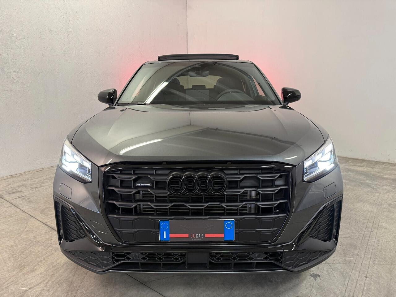 Audi Q2 40 Tfsi Identity Black Quattro Tetto Gancio Traino