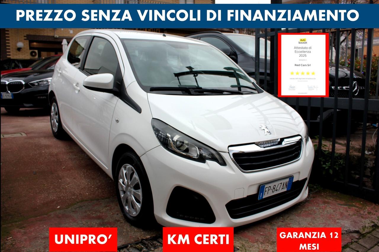 Peugeot 108 1.0 69CV* PREZZO VERO*5 P UNIPRO' NEOPAT OK