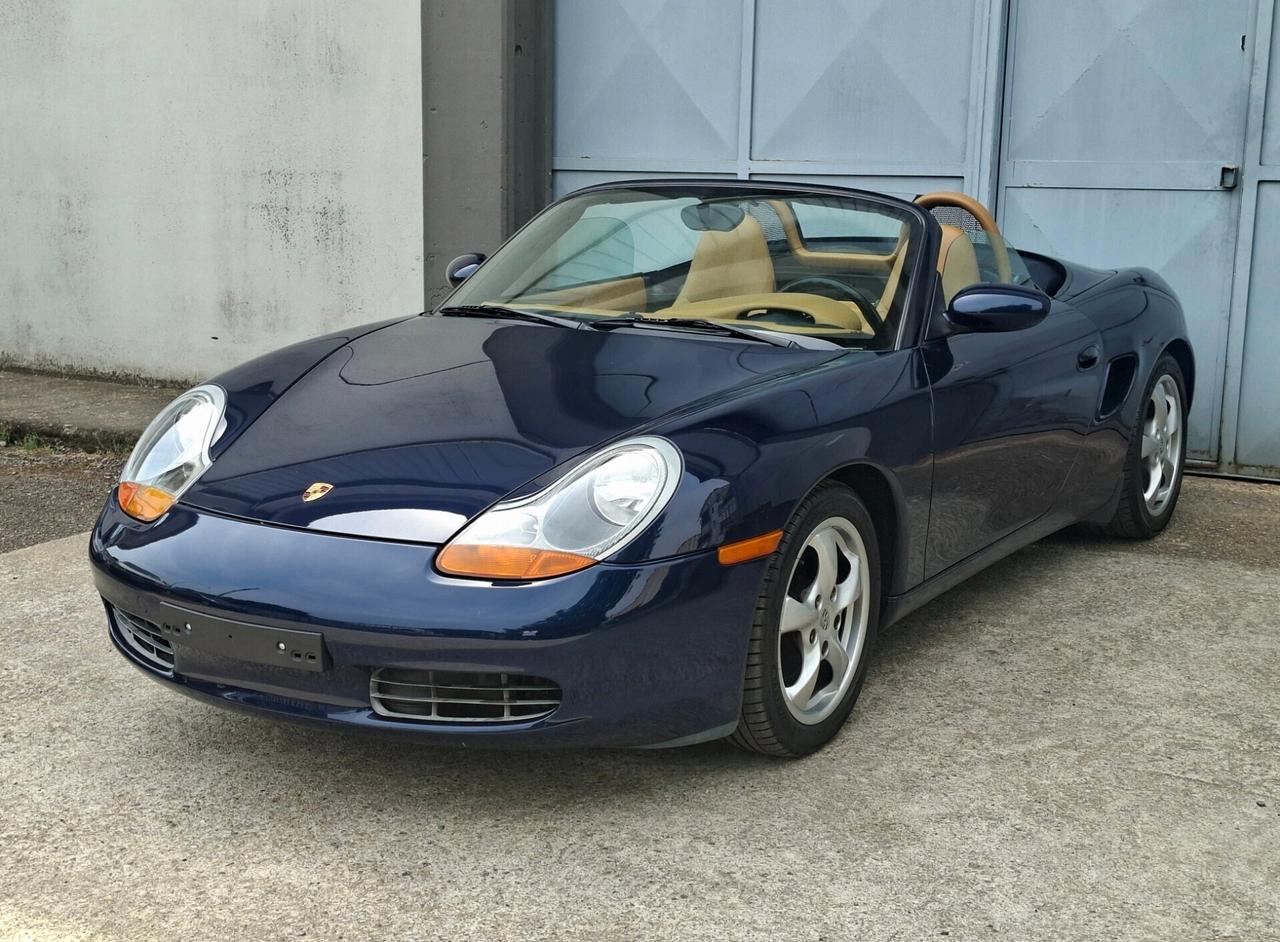 Porsche Boxster 986 2.7 220 cv *BLU/BEIGE*HARD TOP*