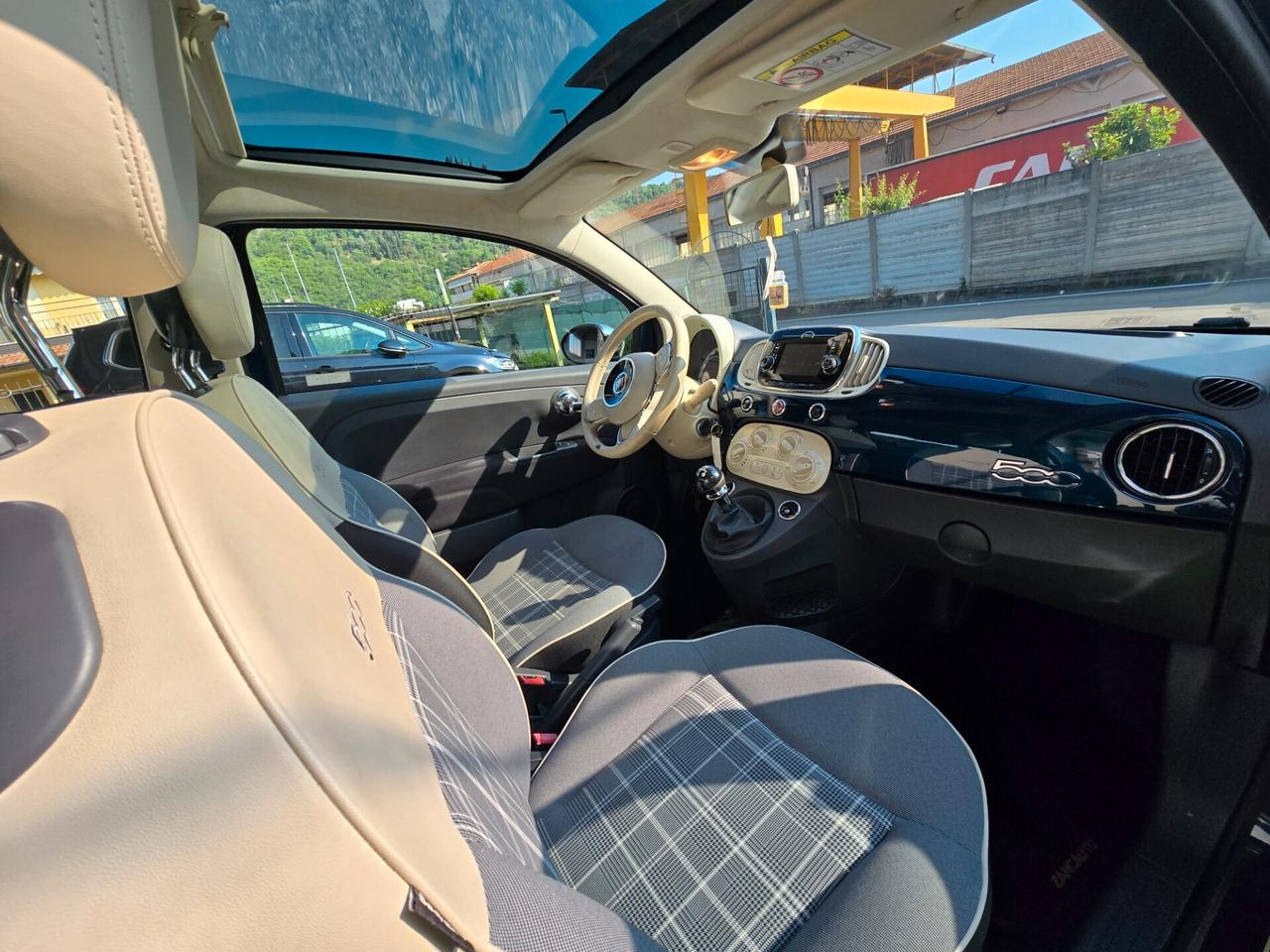 Fiat 500 1.2 BZ/GPL 69CV Lounge 100000KM-2018