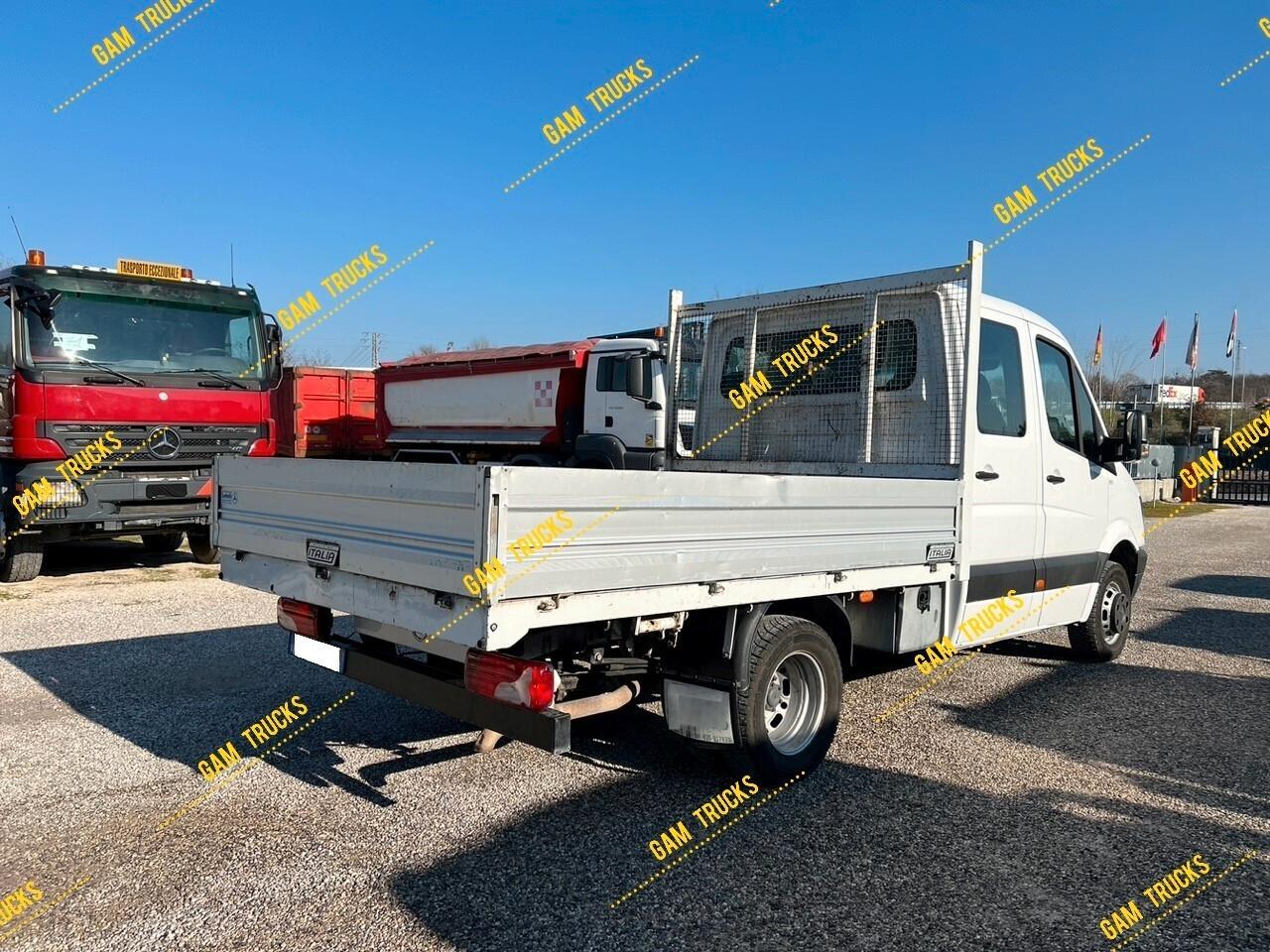 Mercedes Sprinter 413CDi doppia cabina cassone fisso