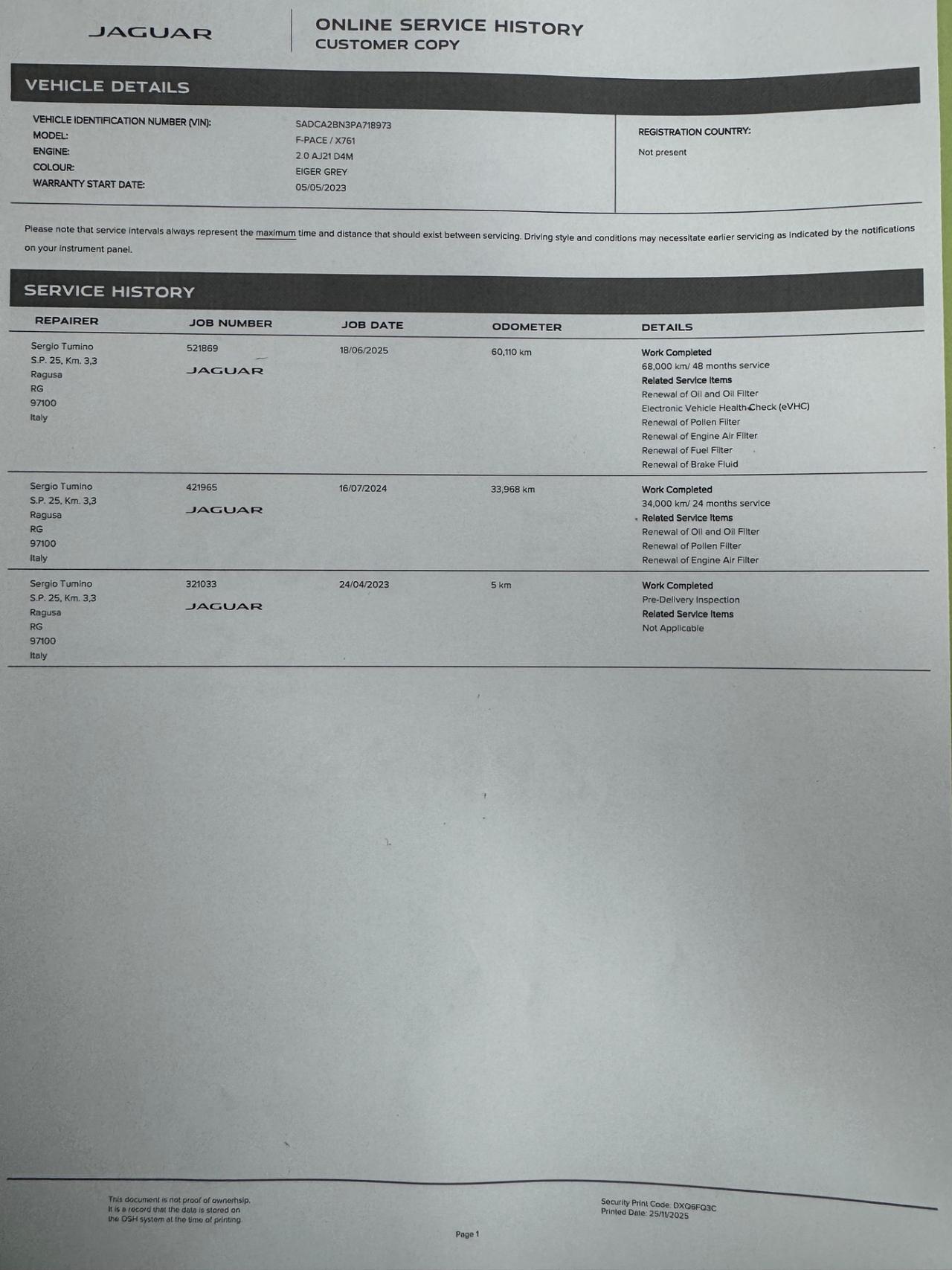Jaguar F-Pace 2.0d SE 163cv AUTOCARRO N1 totalmente detraibile