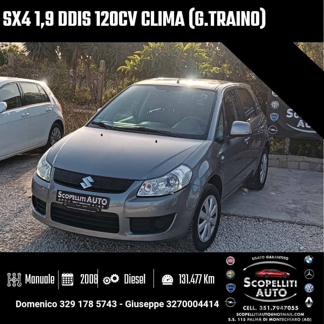 SX4 1.9 DDiS 120cv sedici clima g.traino