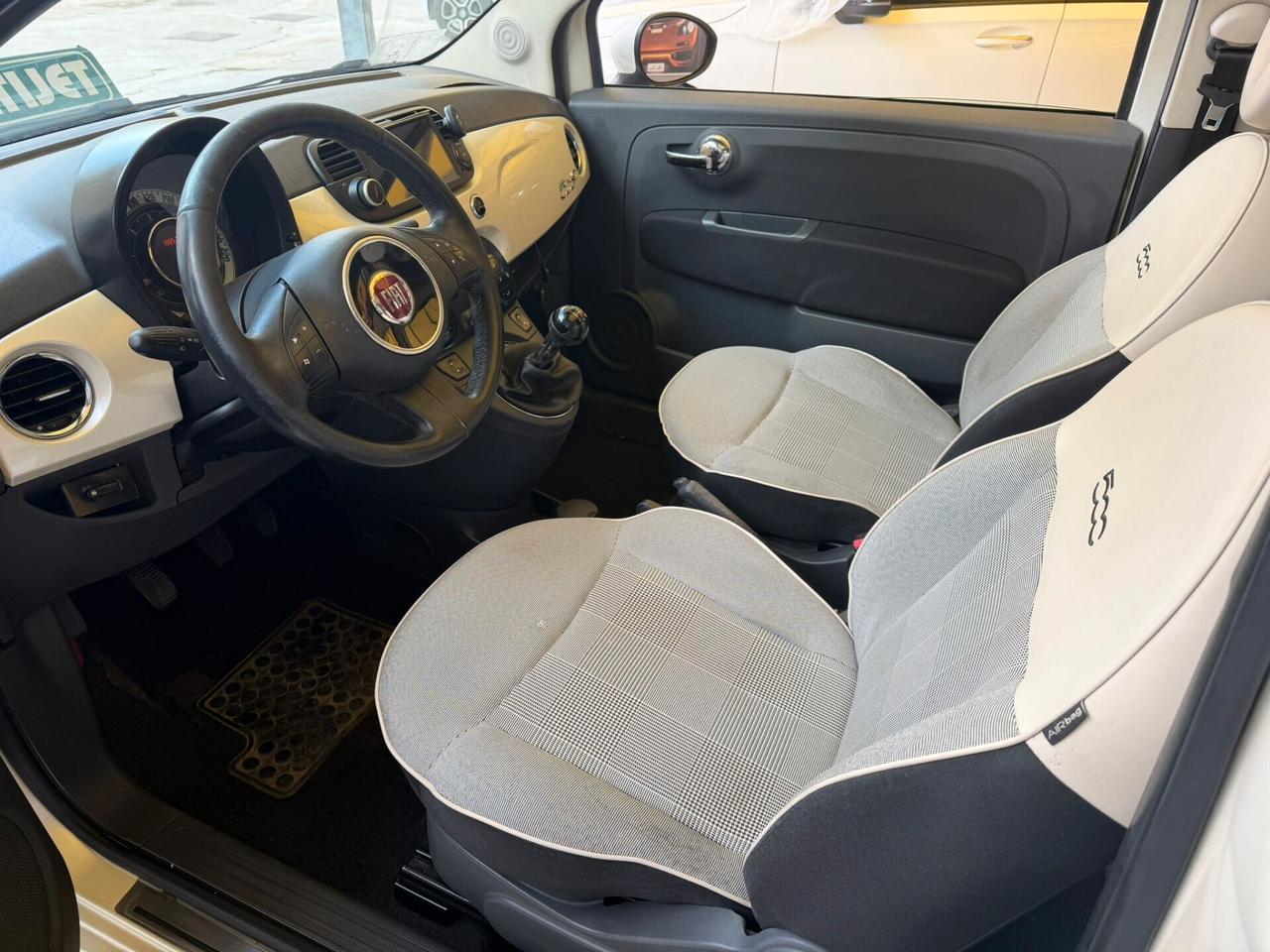 Fiat 500 1.3cc diesel 12 mesi garanzia-2012