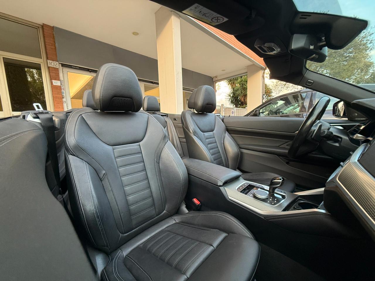 Bmw 420 i M Sport Cabrio full optional prezzo reale no vincolo finanziamento air scarf leve al volante