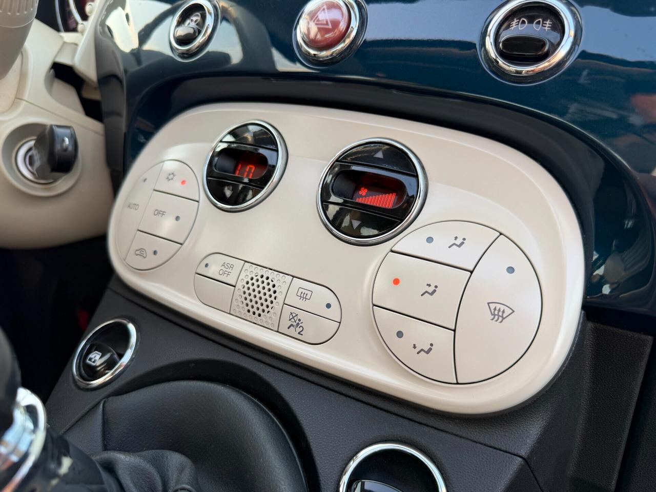 Fiat 500 Cabrio 1.2 69cv Lounge Clima*Pelle*Full