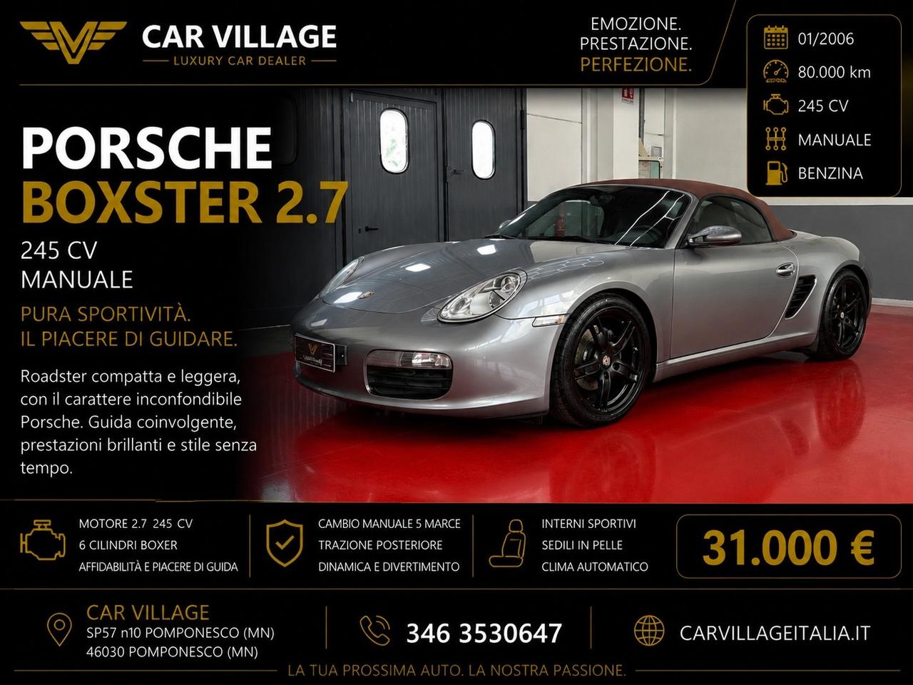 Porsche Boxster 2.7 24V