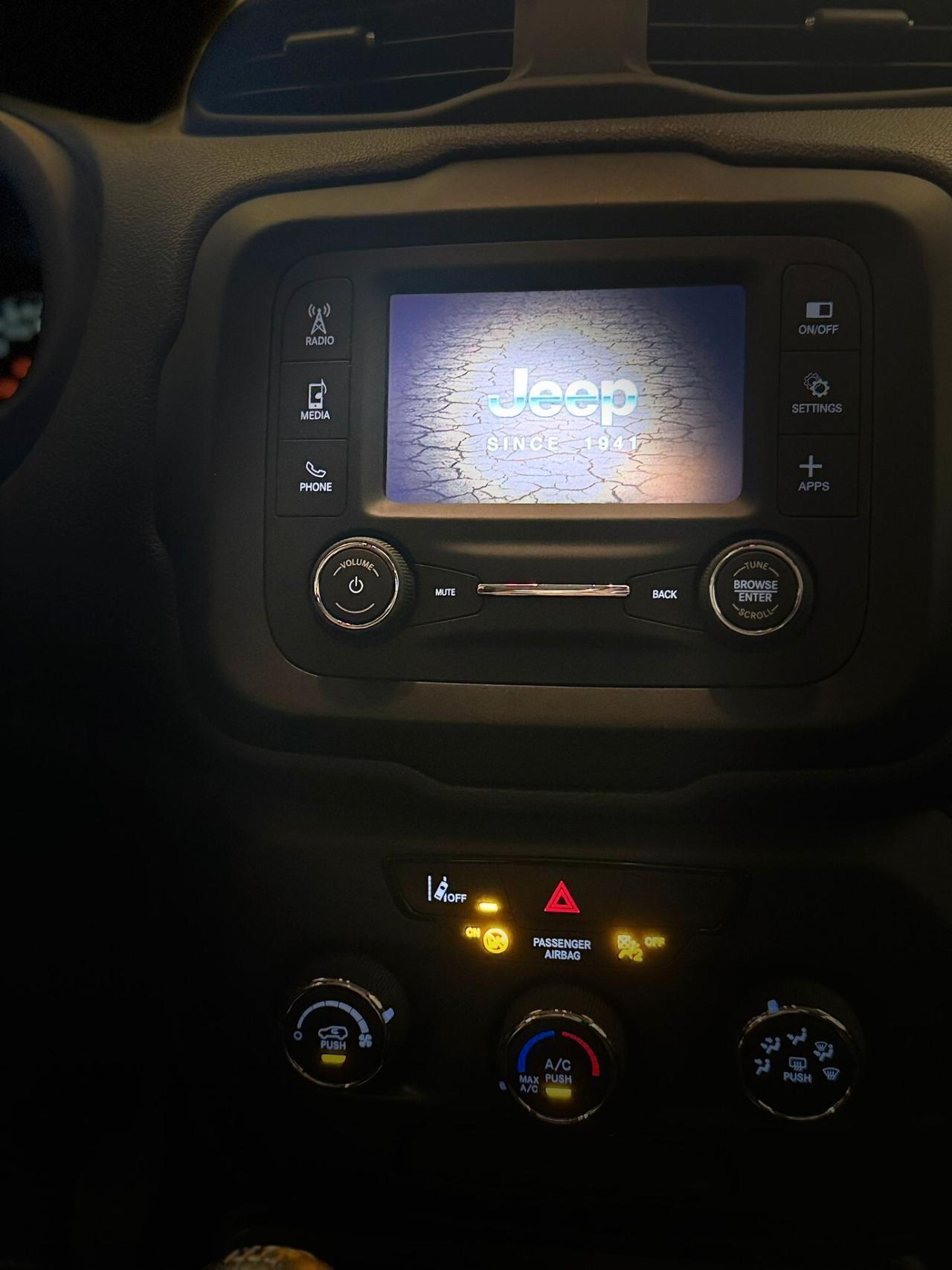 JEEP RENEGADE 1.0 T3 120CV NIGHT EAGLE **UNIPRO GARANZIA**
