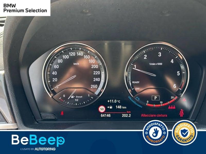 BMW X1 SDRIVE18D XLINE AUTO