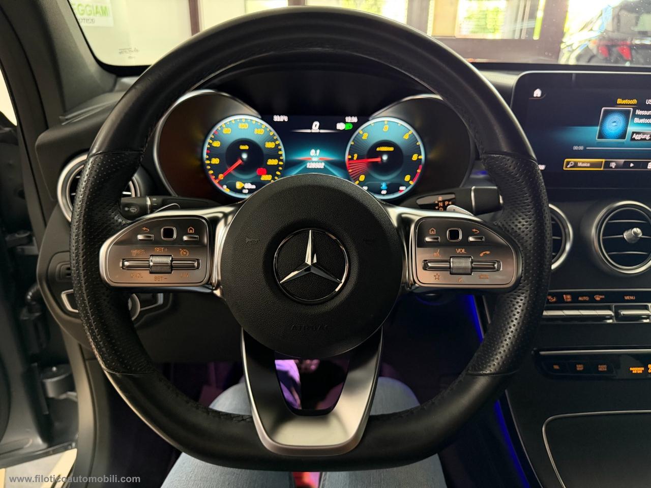 MERCEDES-BENZ GLC 300 d 4Matic Coupé Premium Plus TETTO APRIBILE- GANCIO TRAINO - LUCI AMBIENT