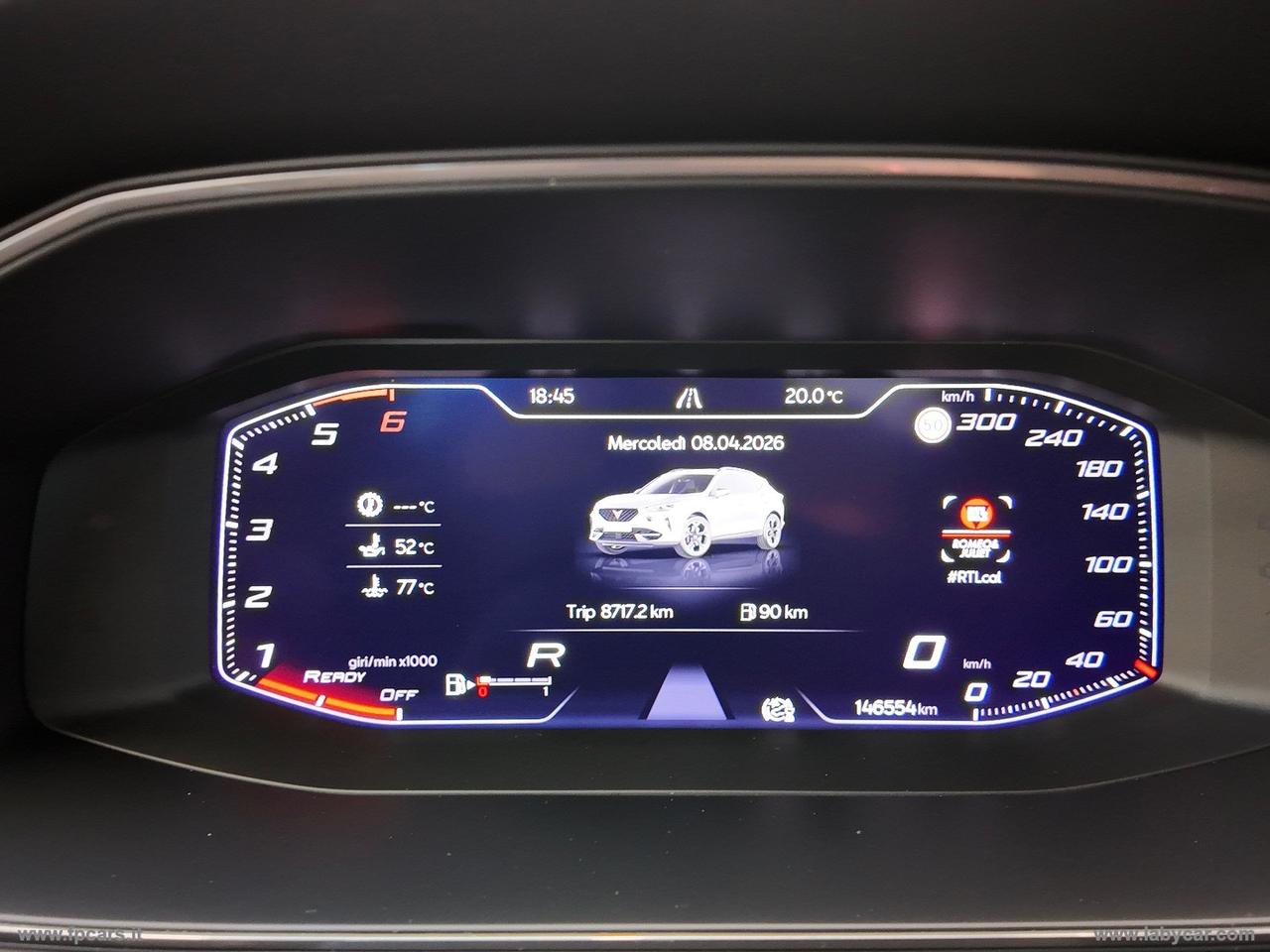 CUPRA Formentor 2.0 TDI 4Drive DSG 150CV