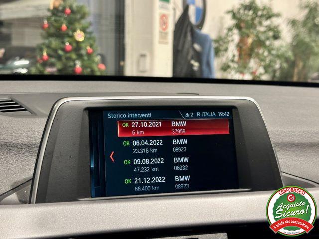 BMW X1 sDrive16d Advantage *NEOPATENTATI*TAGLIANDI BMW*