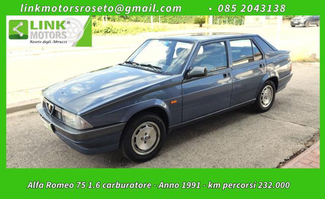 ALFA ROMEO 75 1.6 carburatore +IMPGPL